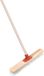 Buemag Brumag Luiwagen/schrobber Dirtmaster 40 cm - met houten steel 120 cm - schrobborstel - schoonmaakborstel - harde ondergronden