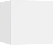 vidaXL Tv-wandmeubel 30,5x30x30 cm wit