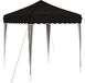 vidaXL Pop-up Feesttent 195 x 195 x 245 cm Zwart Oxford Stof