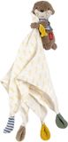 Fehn Knuffeldoekje Otter - Musselin Baby Comforter Multicolor