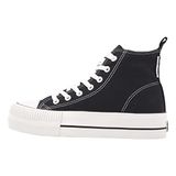 British Knights Kaya Mid, damessneakers, zwart.