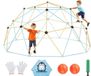 VEVOR Klimkoepel 305cm Geometrisch Klimrek met Basketbal/Net