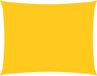 Voile d'ombrage rectangulaire 2,5x3,5 m tissu oxford jaune