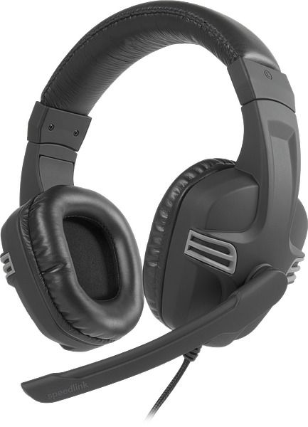 Speedlink Versico - Headset - Over-ear - Bedraad - Zwart, Grijs