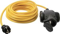 AS Schwabe 61453 Extension Cord Yellow 10.00 m