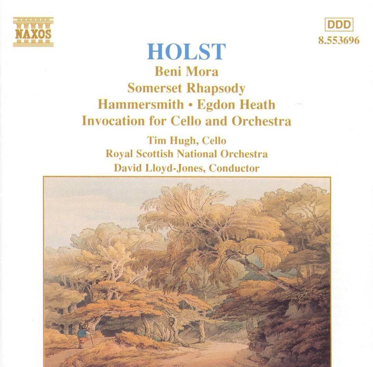 OUTHERE Holst: Beni Mora, Somerset Rhapsody, Etc /Lloyd-Jones, Et Al