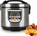 StarTech Digitale reis-kookpan Multifunctionele kookpan 5 liter 700 W 220 V LED-display Antiaanbaklaag binnenkant Warmhoudfunctie Stoomkoker