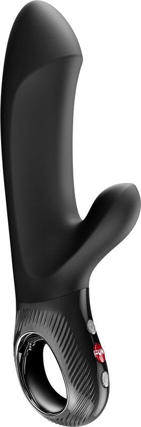 FUN FACTORY BI STRONIC EMBRACE CONEJO ESTIMULADOR DE EMPUJE NEGRO