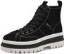 Tamaris - Dames - Veterboots - Zwart - Maat 37