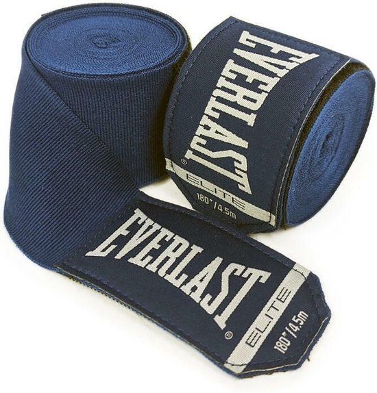 Everlast Elite Handwraps Navy 457cm