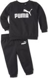 PUMA Minicats Ess Crew Jogger Fl Unisex Trui - Maat 98