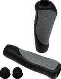 Benson Poignées de vélo - 135 mm - Ergonomique Confortable - Noir - Universel