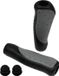 Benson Poignées de vélo - 135 mm - Ergonomique Confortable - Noir - Universel