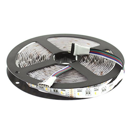 Seki LED RGBW koud wit (6000K) 4-in-1 strip 24V, 500cm, 60 LEDs/m (300 stuks), IP20 - 4 kleuren in één LED