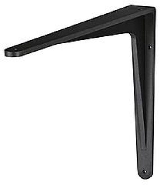 Dulimex Plankdrager Herakles aluminium zwart 340 x290 ES 7035B 150kg