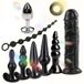 Ergonomische Trainer Set - 9-delig pour exercices de souplesse libres - Noir