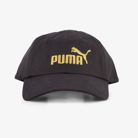 Puma Ess No.1 Logo BB Cap Senior Zwart - Goud