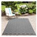 Ayyildiz Tapis d'extérieur et de terrasse Gris 240x340 cm PATARA4953GREY