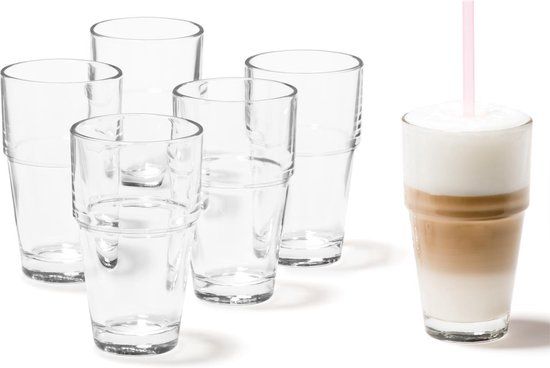 Leonardo Solo Latte Macchiato Glas - 6 stuks