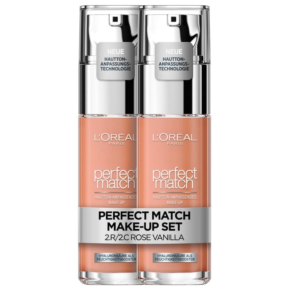 L'Oréal Perfect Match Make-Up Set 2.R/2.C Rose