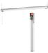 Ledvance OFFICE LINE Lampe de bureau suspendue avec interrupteur à tirette en blanc, 1,1 m de long, 41 W / 3400 lm, blanc froid (4000 K)