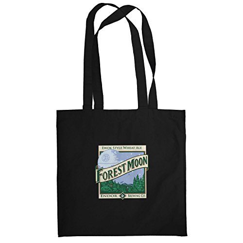 Texlab Unisex Adult VEND-148721 stoffen zak, zwart, 38 cm x 42 cm