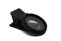 SYSTEM-S Star Light 8-punts filter, 37 mm, met clip voor smartphones, zwart