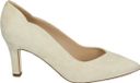 Peter Kaiser 9-72442-44 Pumps Dames Suède Wit/beige 37