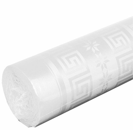 PROnappe damast tafelkleed, 1,18 x 6,0 m, zwart