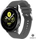 Strap-it Bracelet de montre connectée en silicone - Gris - Samsung Galaxy Watch Active / Active2