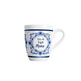Paperdreams Delft Blue Mug - Mama - Ceramic 440ml