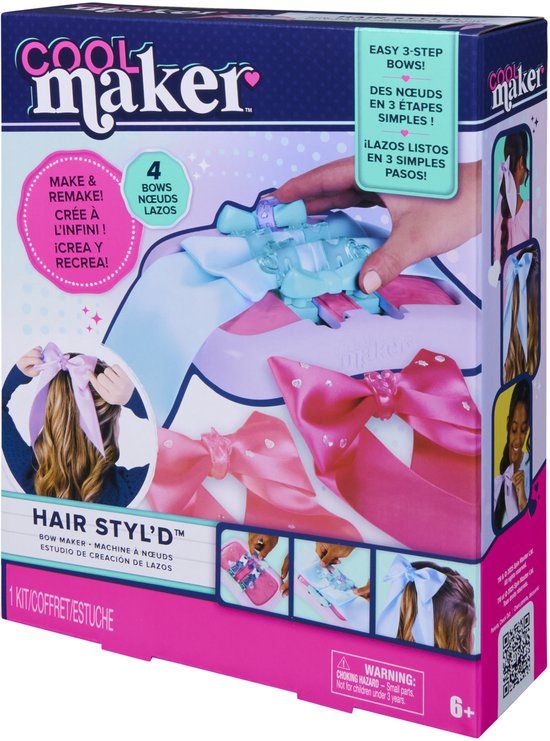 Cool Maker Hair Bow Strikmaker - Knutselset voor Haaraccessoires