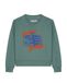 Watapparel Sweatshirt 'Sardines Portugal' blauw / donkergroen / vuurrood