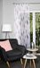 41462 Paolo 41462 Plooibandsjaal Transparant Bedrukt Rood 245 x 140 cm