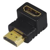 SATKIT HDMI-adapter male naar female, 90° haaks, voor tv, monitor en projector