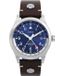 Timex Waterbury GMT x Pan Am TW2W97300 Horloge - Leer - Bruin - Ø 39 mm