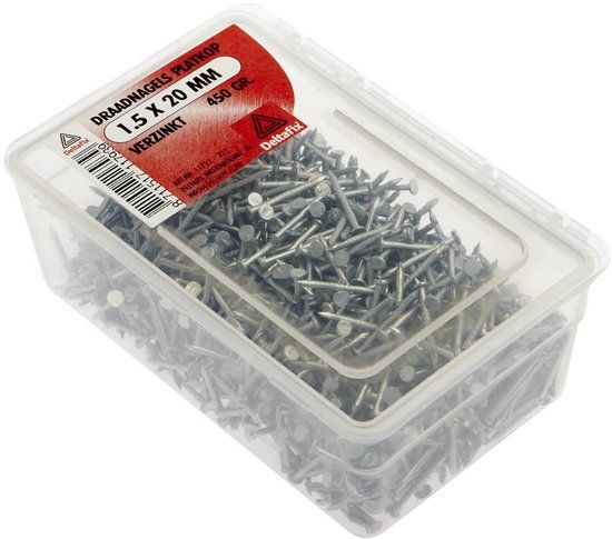 Deltafix Draadnagel pk 1.5x20mm 450gr