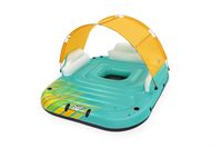 Bestway Hydro-Force Sunny Lounge Island 9'10" x 9' Meerkleurig PVC
