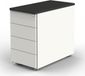 Kerkmann Hout Bureauladeblok 4 Lades Afsluitbaar 430 x 800 x 760 mm Antraciet, wit