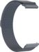 Strap-it Bracelet milanais 22mm - universel - gris sidéral