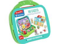 Clementoni Magneetkoffer Mi Casa - Educatief spel met Montessori-aanpak voor kinderen - Leer kamers, voorwerpen en meubels - inclusief leerbrochure - vanaf 2 jaar - 55570