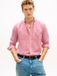 Tommy Hilfiger Heren Overhemd Katoen XXL Rood