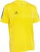 Select Derbystar Select Pisa-shirt 600056 Gelb/Blau Polyester Korte mouw Mannen Volwassenen
