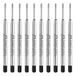 FABER-CASTELL Balpenvullingen XB zwart, 10 stuks