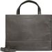 LIEBESKIND BERLIN Sac à main en cuir Sac bandoulière Lou 2 Sac satchel Iron Gris