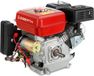 EBERTH 6,5 pk 4,8 kW Benzinemotor, stationaire motor, kartmotor, aandrijfmotor met as van 20 mm Ø, elektrische start, 7 Ah 12 V-accu, olieniveau-beveiliging, 4-takt, 1-cilinder benzinemotor, cilinderinhoud 196 cc, luchtgekoeld