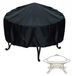 Housse de barbecue ronde imperméable pour extérieur