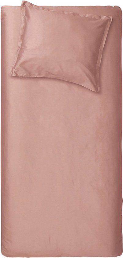 Cinderella Sundays Dekbedovertrek 1-persoons - Satijn - Licht roze - 140x200/220 cm