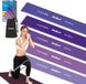 Rebel Active Serie - Weerstandsband Set - 5 stuks - Latex - Violet