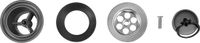 Cornat Rezyklat R Afvoerventiel voor spoelbakken - 1 1/2 inch AG - gemaakt van gerecyclede kunststoffen - Made in Germany kwaliteit/afvoerplug/spoelbakstop
